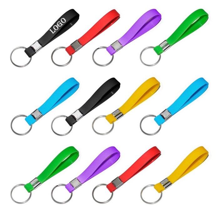 Silicone Bracelet Keychain