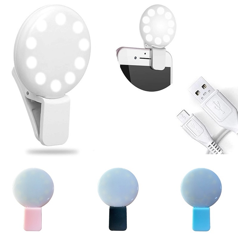 LED Rechargeable Selfie Fill In Light