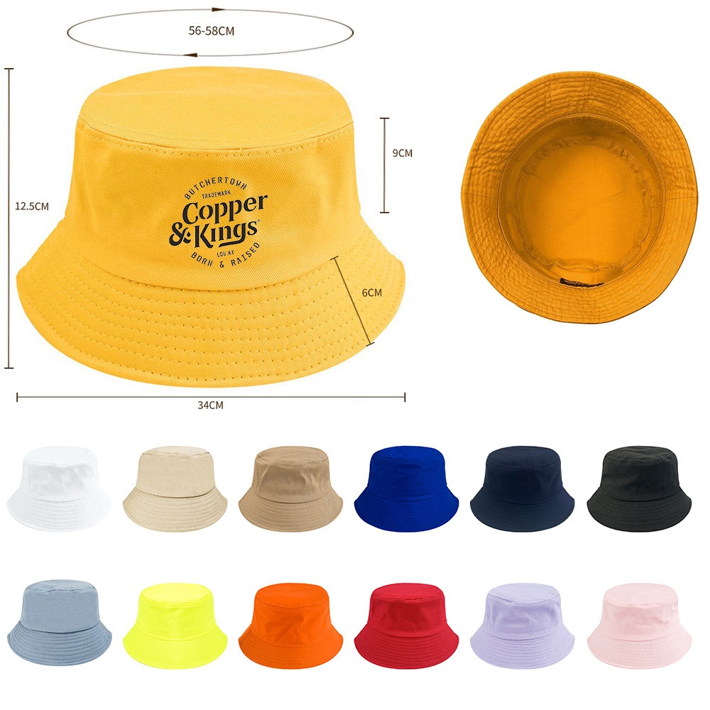 100% Cotton Bucket Hat
