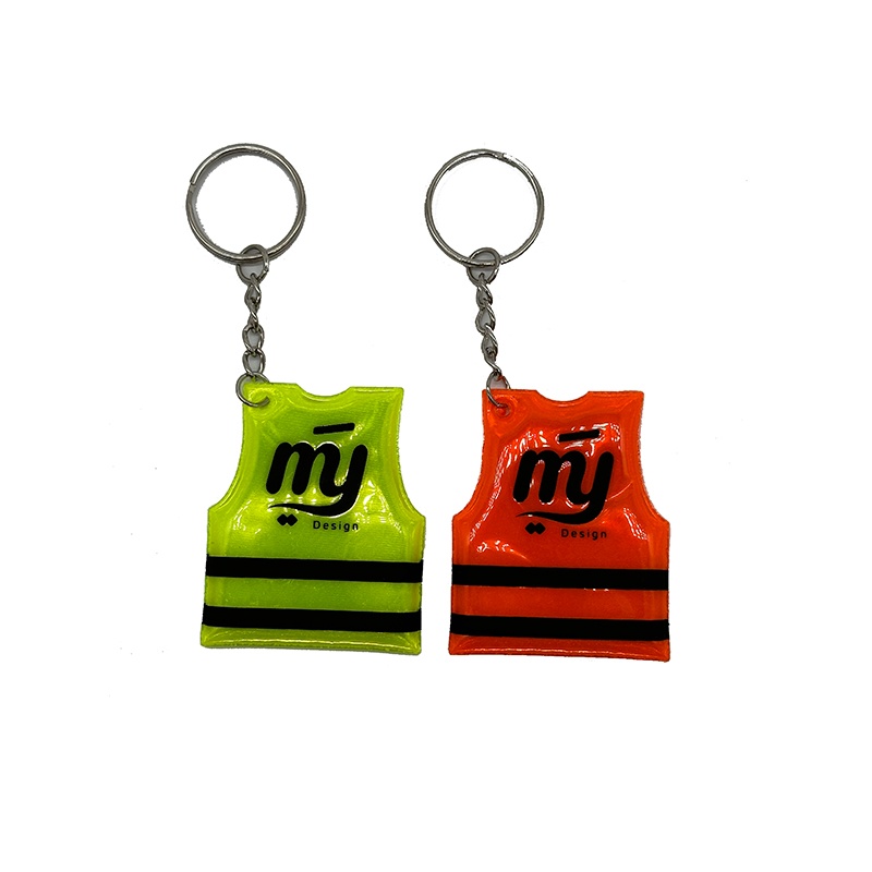Custom PVC Reflective Keychain