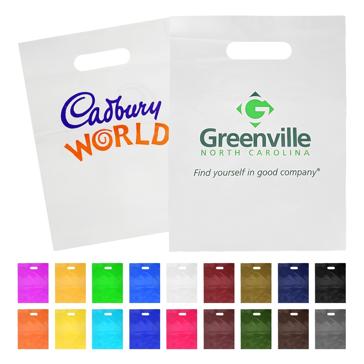 Die Cut Handle Bag(12
