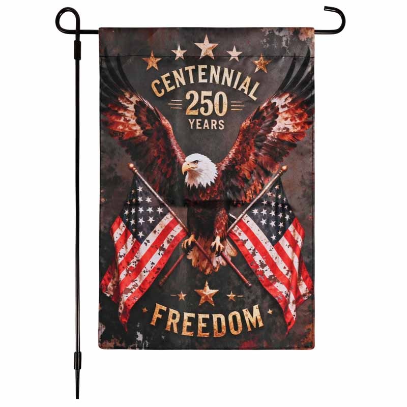 250 Years America Garden Flag