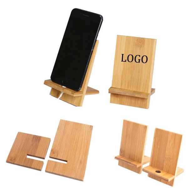 Natural Bamboo Phone Holder