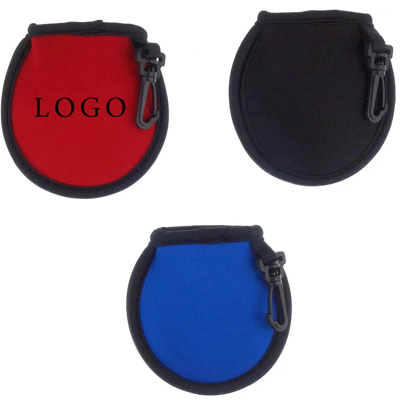 Neoprene Golf Ball Cleaner Pouch