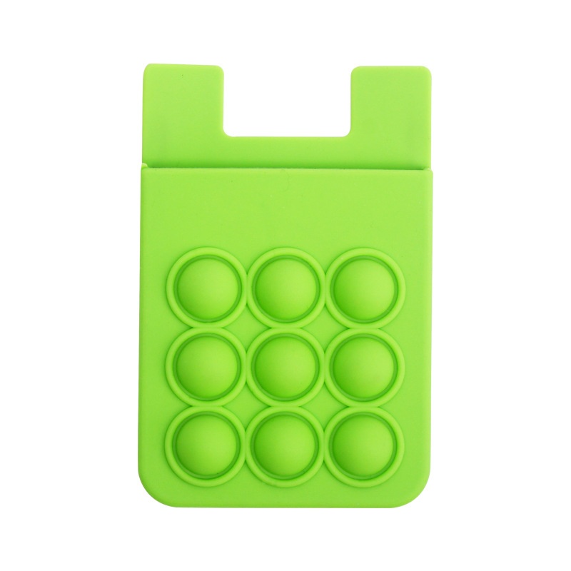 Phone Boolet Push Pop Bubble Silicone Phone Wallet