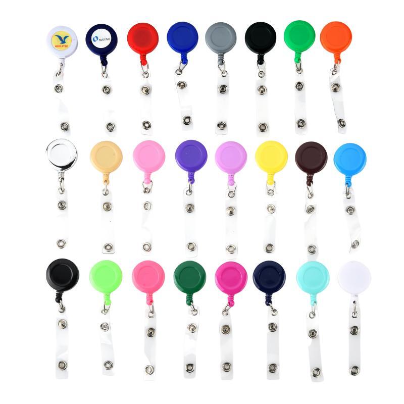 Retractable Badge Holder w/ Belt Clip