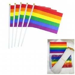 Rainbow/Gay Pride Mini Flag