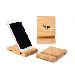 Bamboo Cell Phone Stand