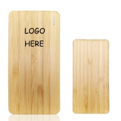 8000mah Bamboo Eco-Friendly Power Bank