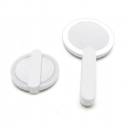 Folded LED Makeup Mirror