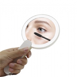 Folded LED Makeup Mirror