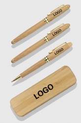 Bamboo Gel Pen Set