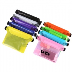 PVC Waterproof Touchable Waist Pouch