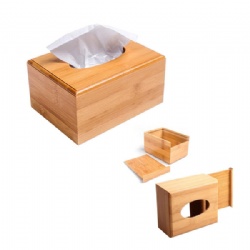 Bamboo Tissue Box