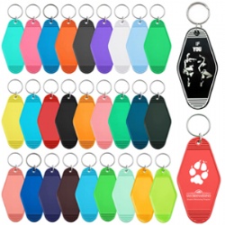 Plastic Motel Keychains