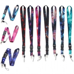 Colorful Starry Sky Phone Lanyard