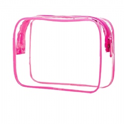 Clear PVC Makeup Bags with Zipper