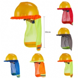 High Viz Hard Hat Neck Shade