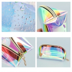 Holographic Clear Bag/ Cosmetic Pouch