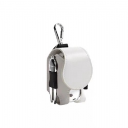 Pu Leather Golf Ball Holder Waist Pouch