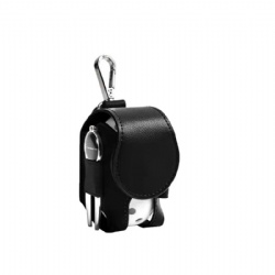 Pu Leather Golf Ball Holder Waist Pouch