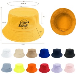 100% Cotton Bucket Hat