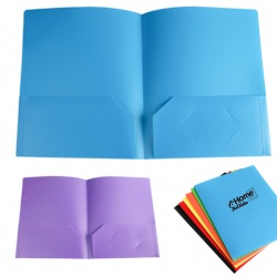 PP Pockets Folders For Letter Size Paper