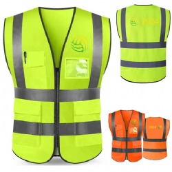 High Visibility Reflective Vest - ANSI Class 2 Certified