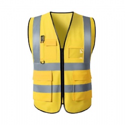 Safety Reflective Vest With Pocket