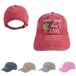 Unstructured Vintage Washed Cotton Cap