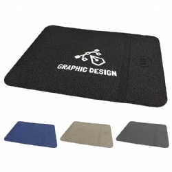 15w Qi Wireless Charger, Mouse Mat with Phone Stand