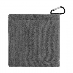 Microfiber Golf Ball Towel w/Retractable Clip