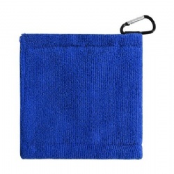 Microfiber Golf Ball Towel w/Retractable Clip