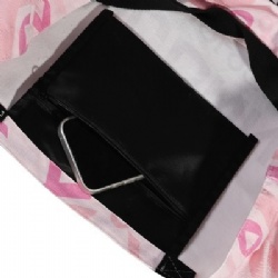 12oz Breast Cancer Awareness Ribbon Tote Bag