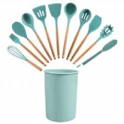 12 Piece Non-Stick Silicone Kitchen Utensil Set