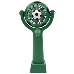 Portable Handheld Soccer Ball Fan with Neck Strap with Holder