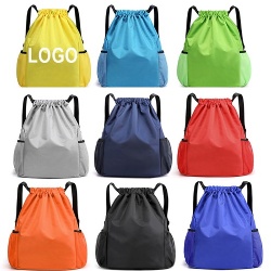 Nylon Drawstring Backpack