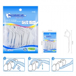 Dental floss pick set