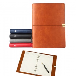 PU Leather Spiral Notebook