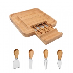 Cheese Board with Knives Set