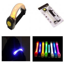 LED Silicone Safety Flashing Armband