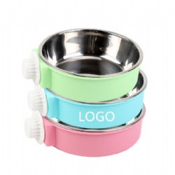 Stainless Steel Hanging Pet Bowl