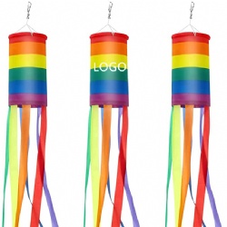 Rainbow Windsock Flag