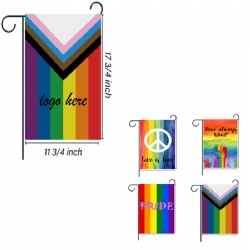 Rainbow Pride Garden Flag