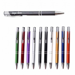 Aluminum Stem Press Ballpoint Pen