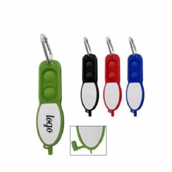 Press the Bubble Key Chain