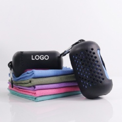 Cooling Towel with Silicone Case