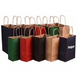 Multi-color Kraft Paper Bag