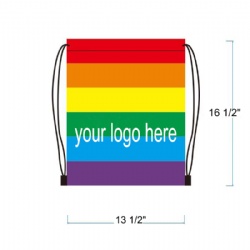 Pride Drawstring Backpack