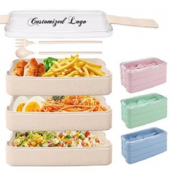 Wheat Straw Bento Box Set